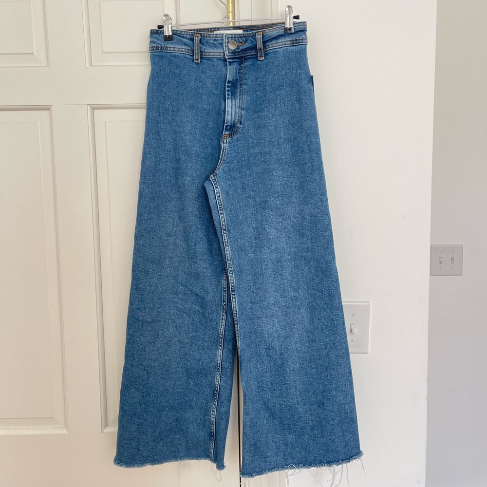 Zara Marine Straight Jeans: Never Worn